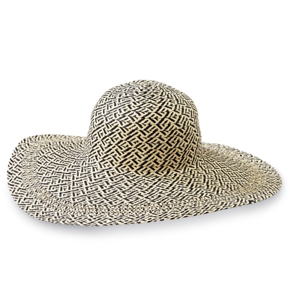 Year-Round Sun Hat, Chevron Print, New Condition